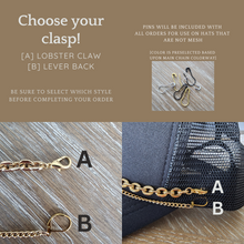 Load image into Gallery viewer, Black Rose Hat Chain Bundle
